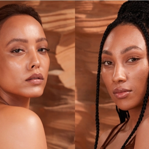 Huda Beauty GloWish Multidew Vegan Skin Tint Foundation | Tan | Brand New in Box - Picture 6 of 11